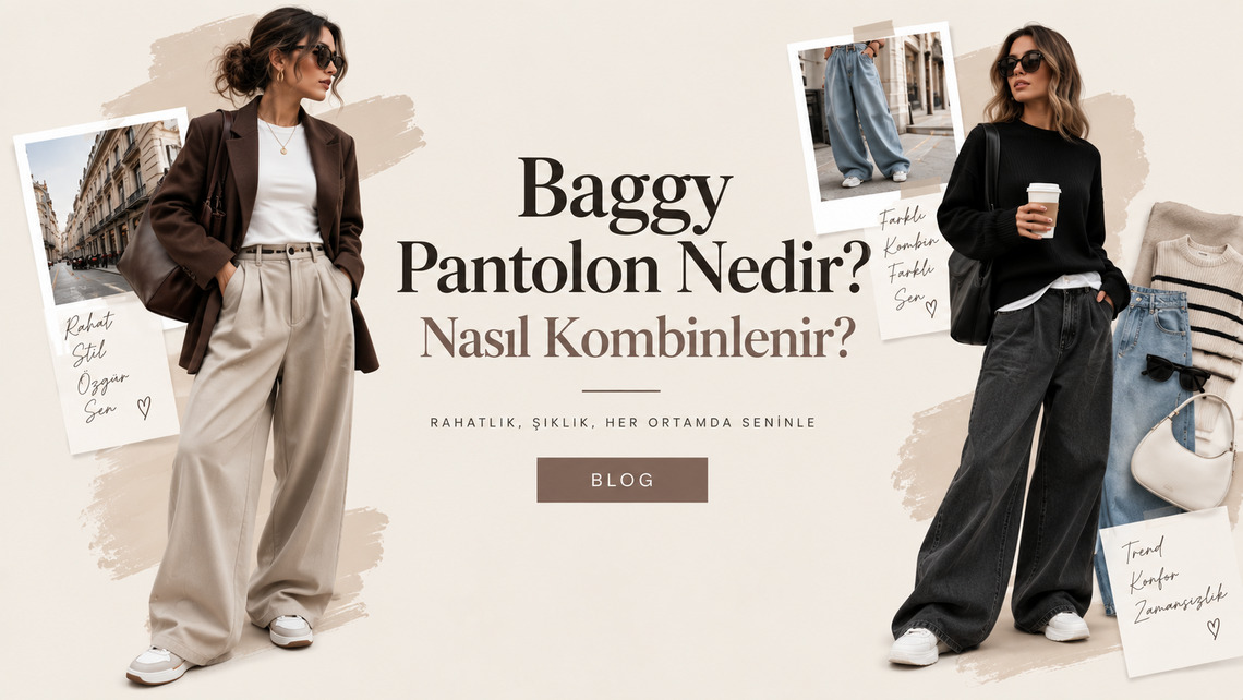 Baggy Pantolon Nedir? Nasıl Kombinlenir?