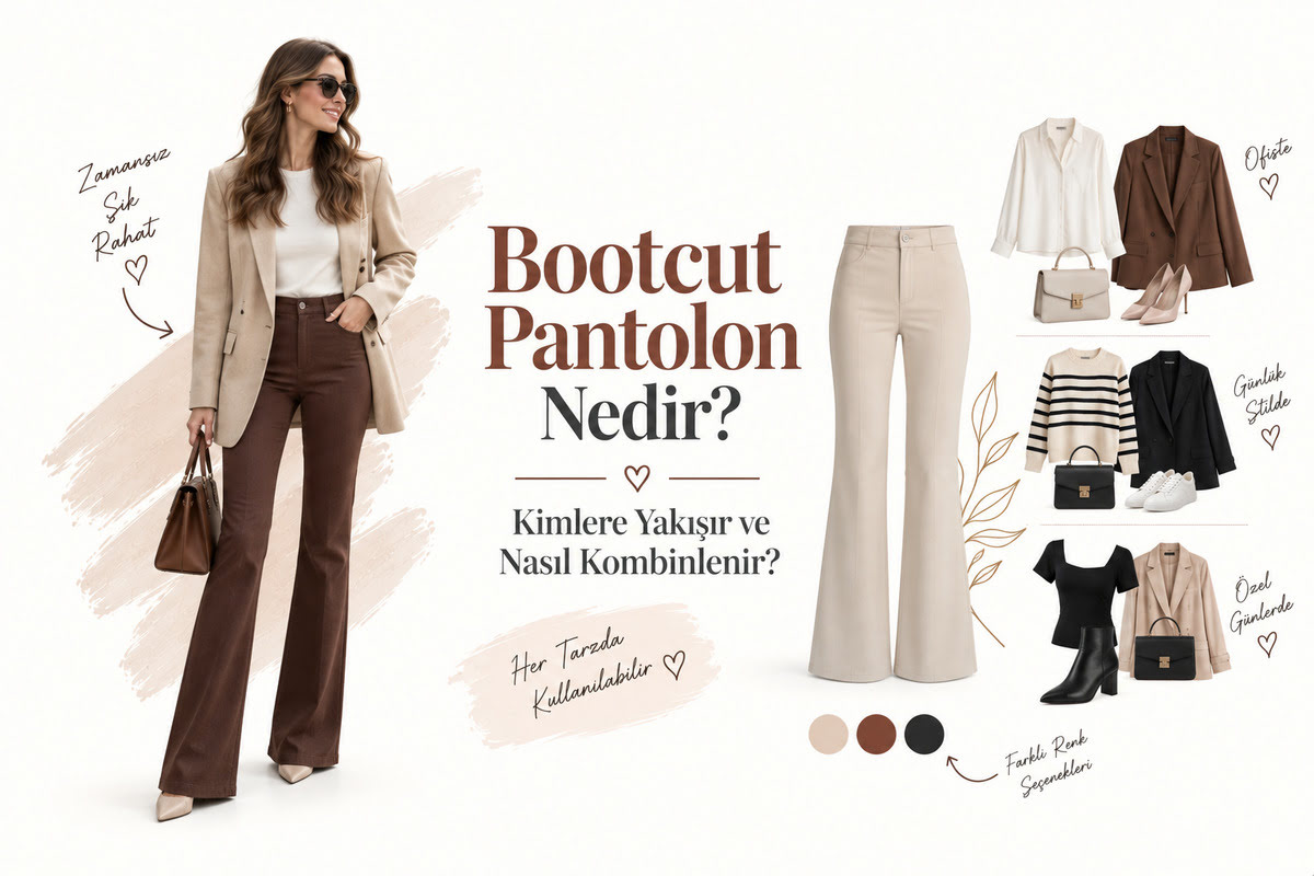 Bootcut Pantolon Nedir, Kimlere Yakışır ve Nasıl Kombinlenir?