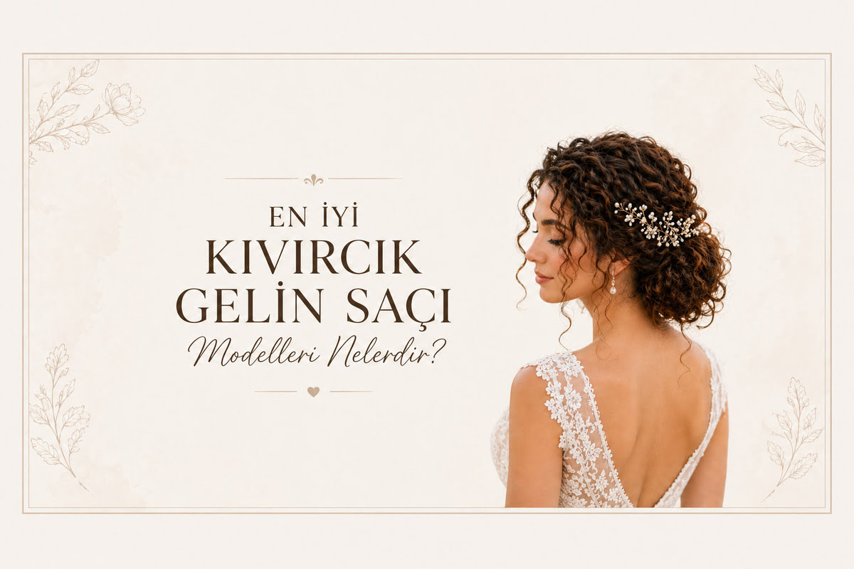 En İyi Kıvırcık Gelin Saçı Modelleri Nelerdir?