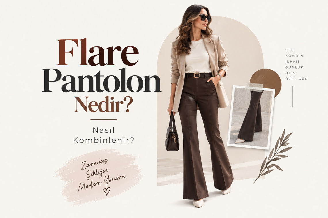 Flare Pantolon Nedir? Nasıl Kombinlenir?