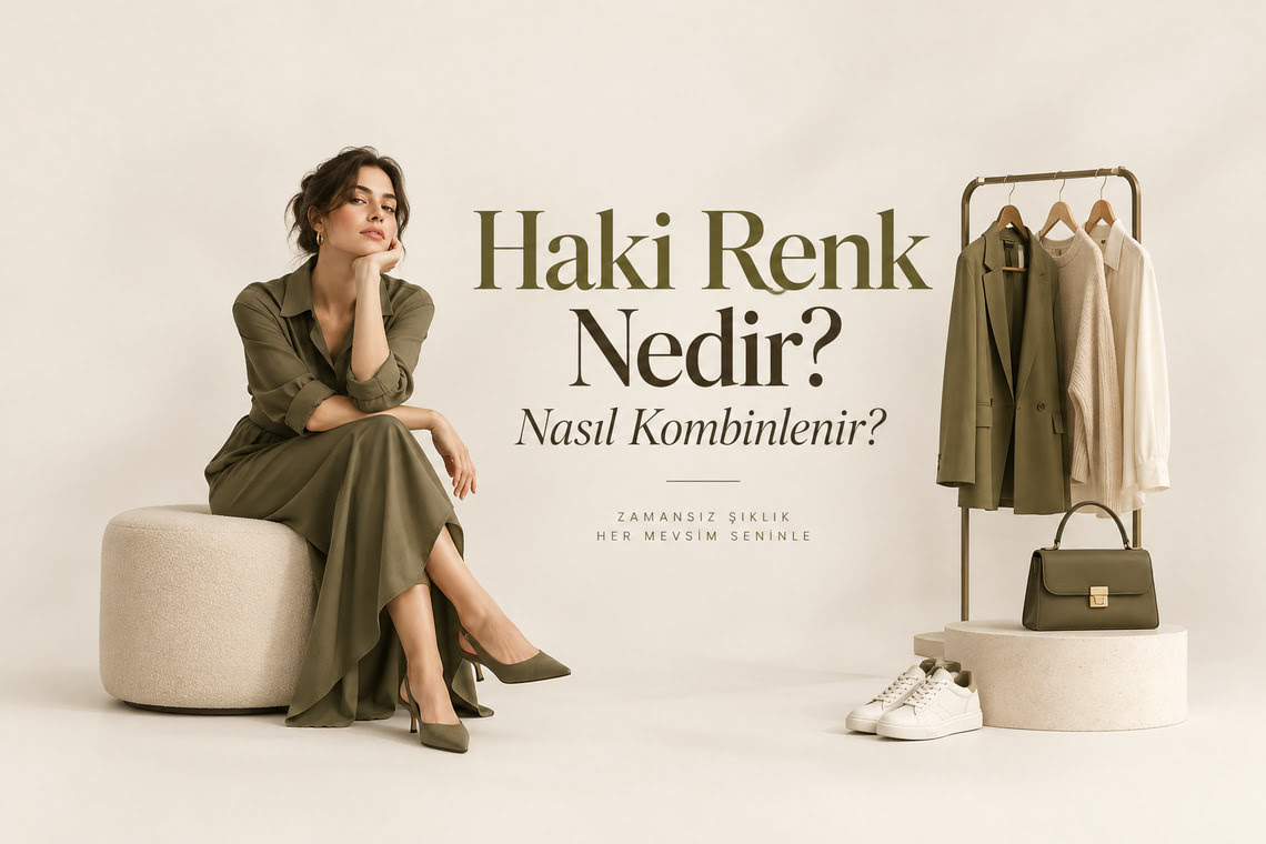 Haki Renk Nedir? Nasıl Kombinlenir?