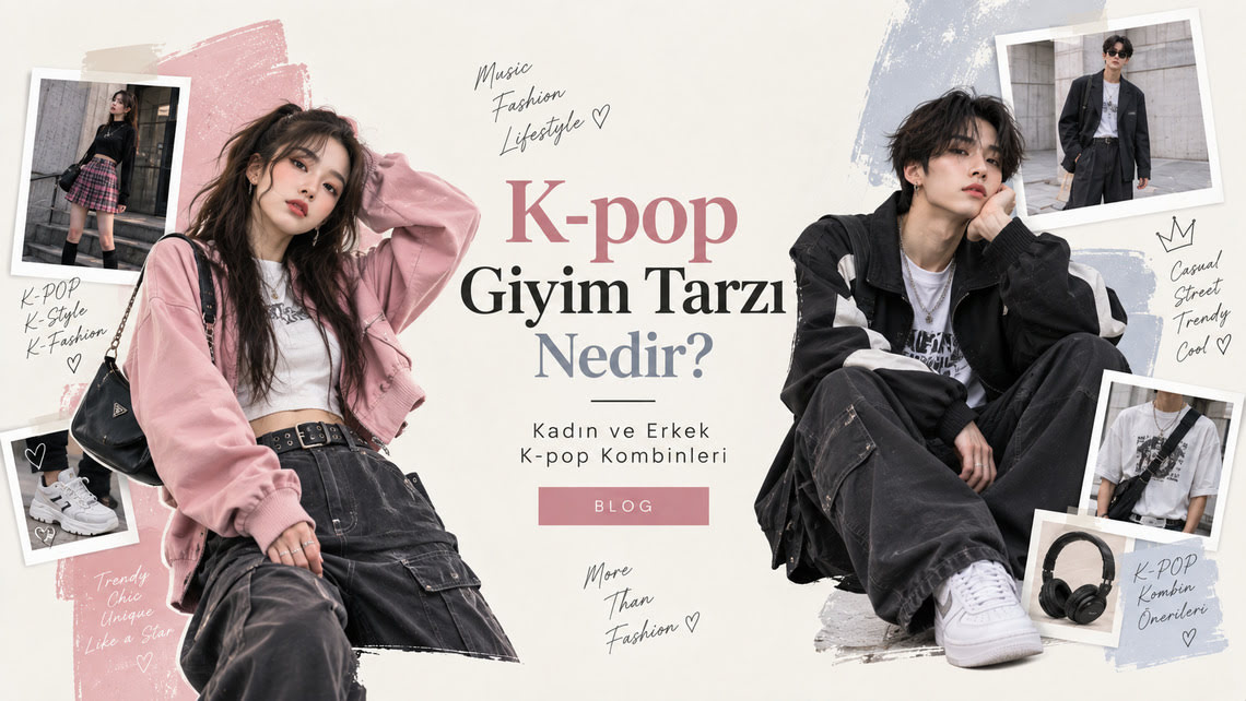 K-pop Giyim Tarzı Nedir? Kadın ve Erkek K-pop Kombinleri