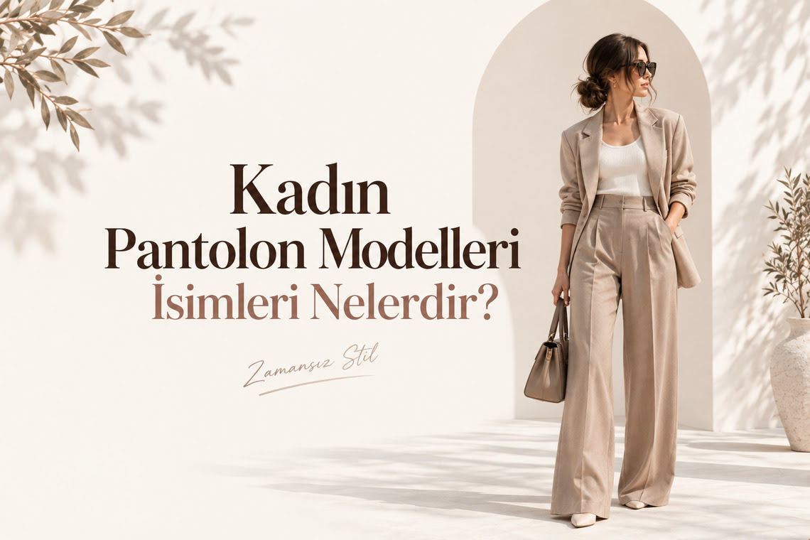 Kadın Pantolon Modelleri İsimleri Nelerdir?