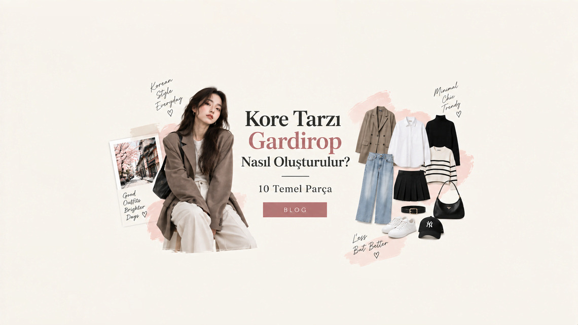 Kore Tarzı Gardırop Nasıl Oluşturulur? 10 Temel Parça