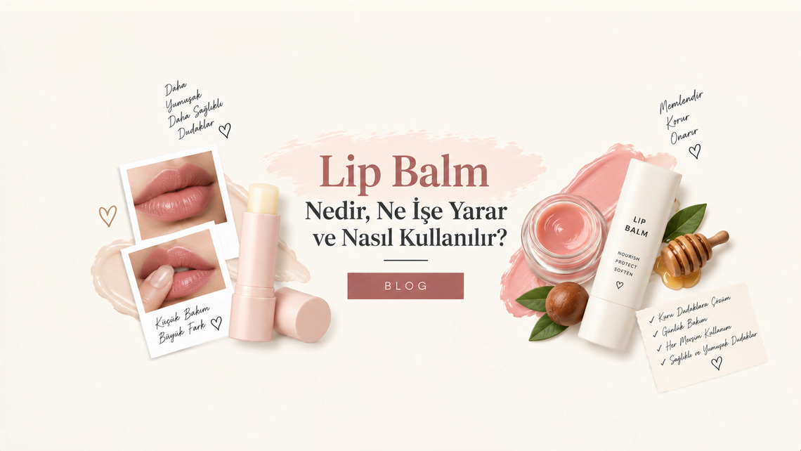 Lip Balm Nedir, Ne İşe Yarar ve Nasıl Kullanılır?