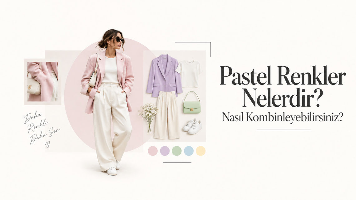Pastel Renkler Nelerdir? Nasıl Kombinleyebilirsiniz?