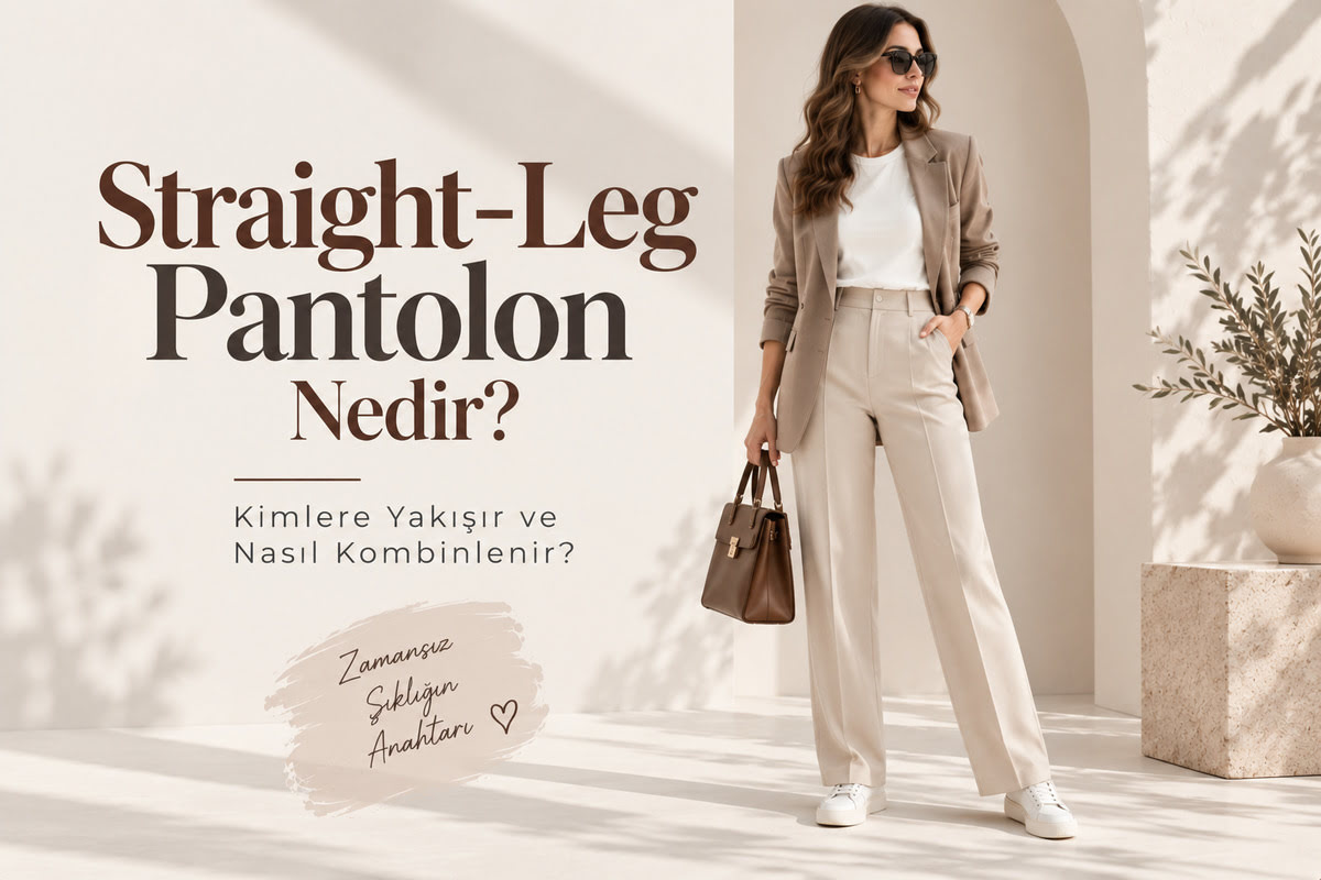 Straight-Leg Pantolon Nedir, Kimlere Yakışır ve Nasıl Kombinlenir?