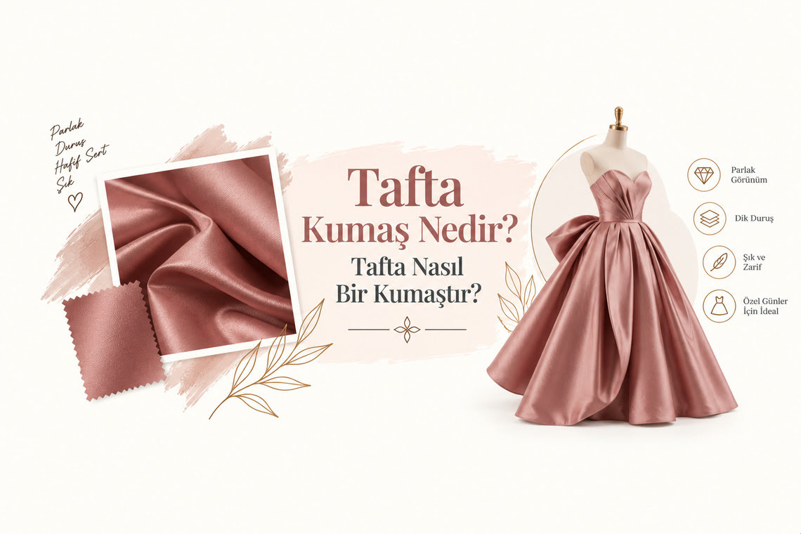 Tafta Kumaş Nedir? Tafta Nasıl Bir Kumaştır?