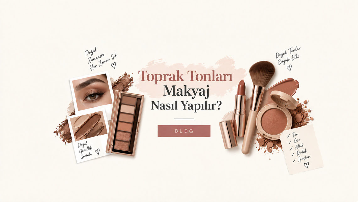 Toprak Tonları Makyaj Nasıl Yapılır?