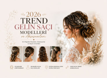 Trend Gelin Saçı Modelleri ve Aksesuarları