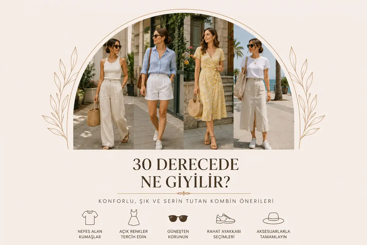 30 Derece Havada Ne Giyilir?