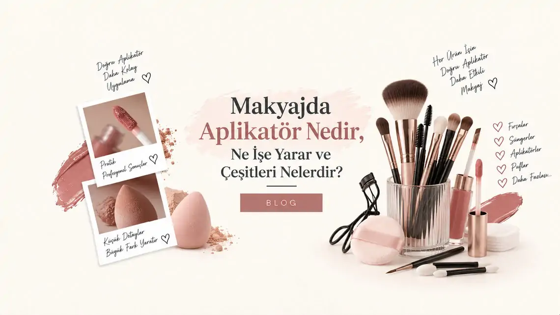 Makyajda Aplikatör Nedir, Ne İşe Yarar ve Çeşitleri Nelerdir?