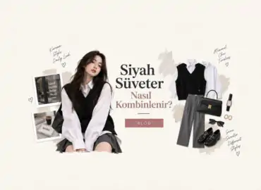 Siyah Süveter Nasıl Kombinlenir? 